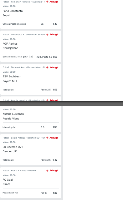 30 ponturi fotbal 03.05.2024 pentru biletul zilei