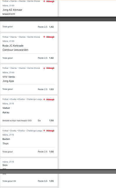 30 ponturi fotbal 03.05.2024 pentru biletul zilei